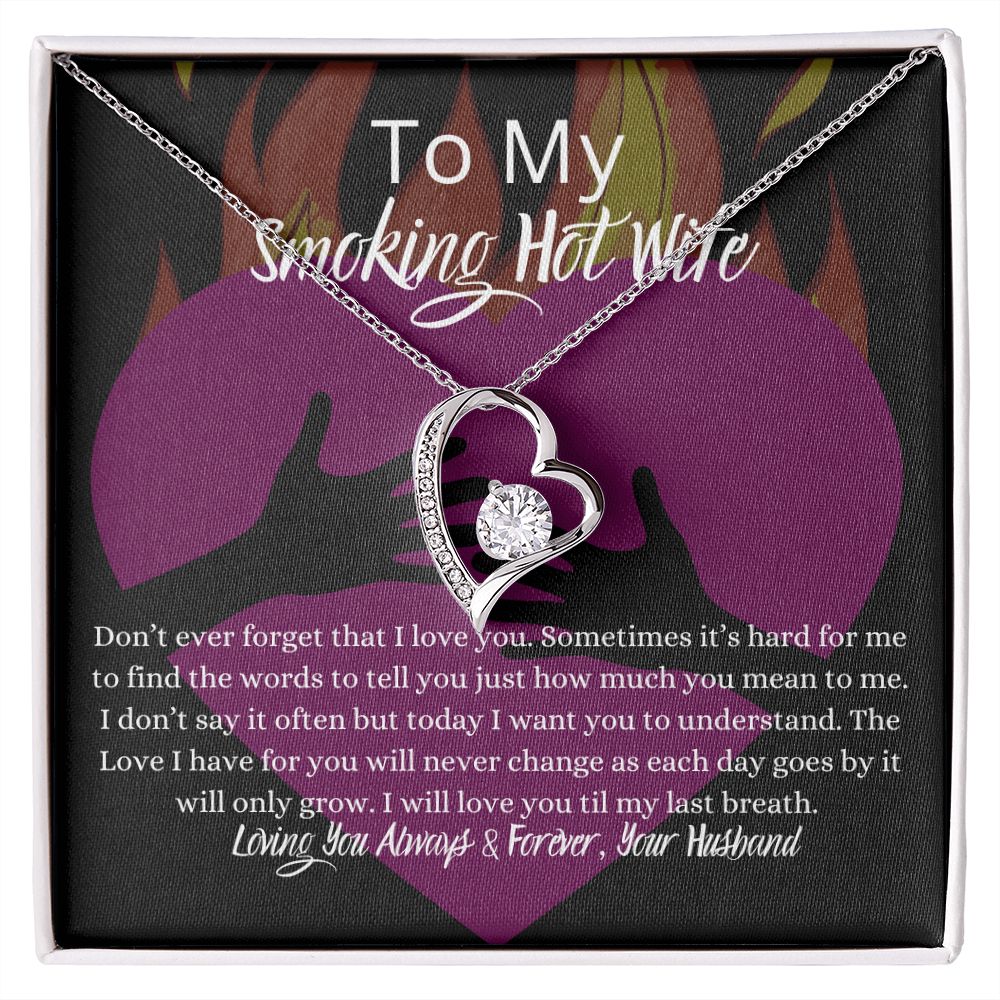 My Smoking Hot Wife | My Love | Forever Love Necklace