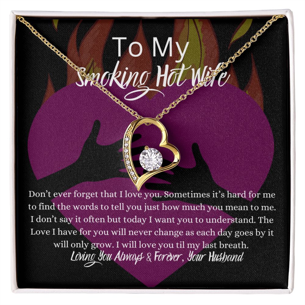 My Smoking Hot Wife | My Love | Forever Love Necklace