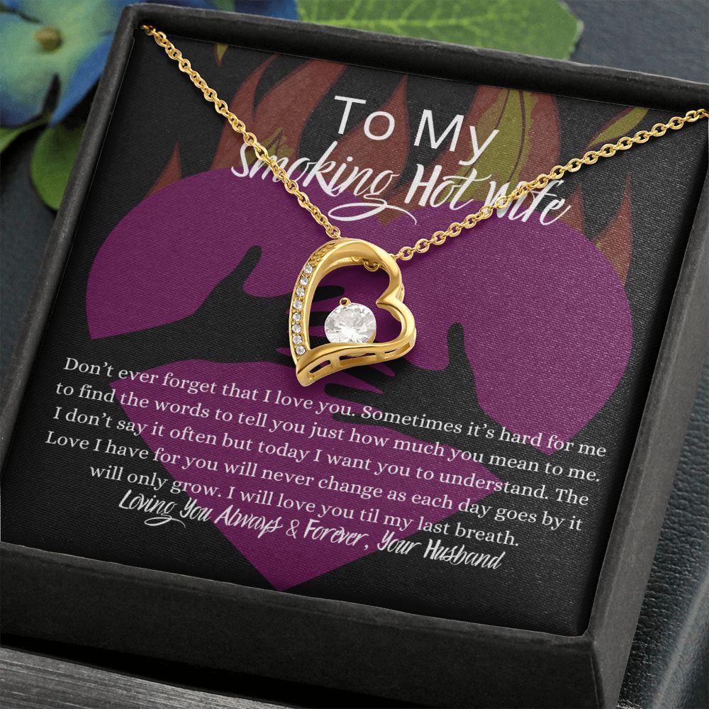 My Smoking Hot Wife | My Love | Forever Love Necklace